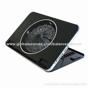 Laptop cooler, adjustable pad, powerful radiator, low noise & good quality, high performance big fan